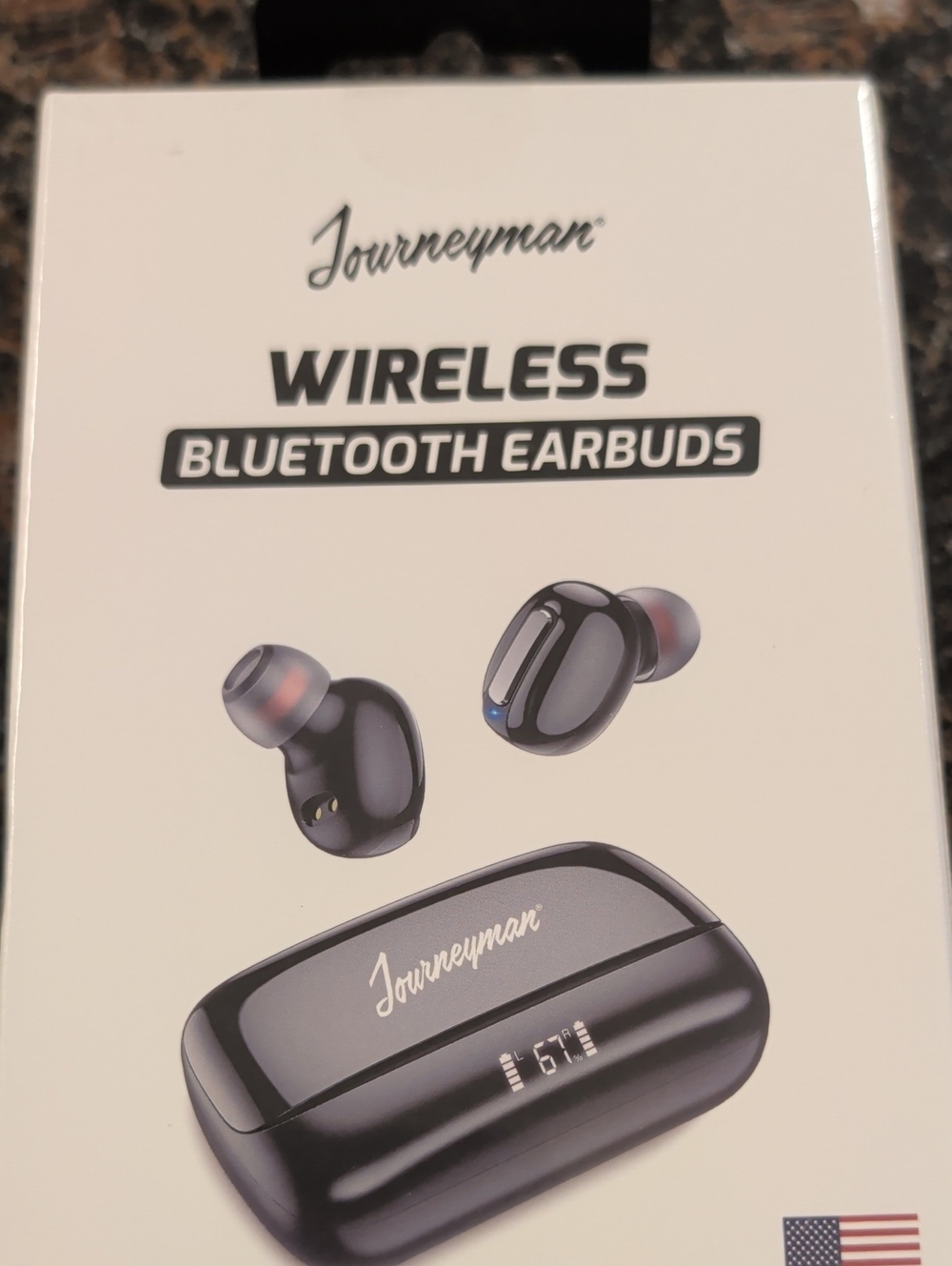 Wireless Bluetooth Earbuds — Black